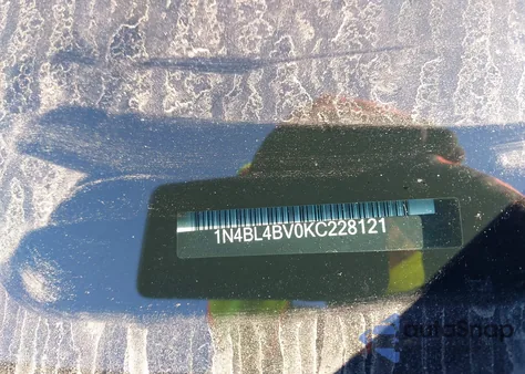 2019 Nissan Altima 2.5 S из США, поврежденный, VIN 1N4BL4BV0KC228121